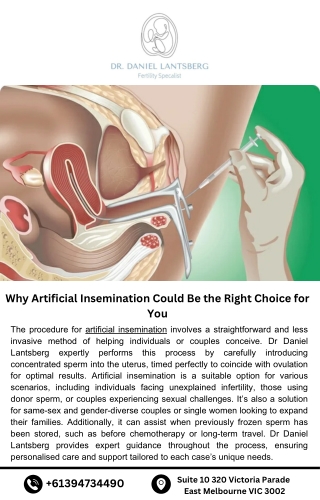 Why Artificial Insemination Could Be the Right Choice for You