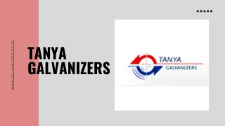 Hot Dip Galvanizing Plant Setup Consulting | Tanya Galvanizers