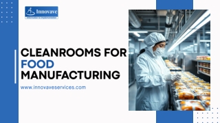 cleanrooms for food manufacturing