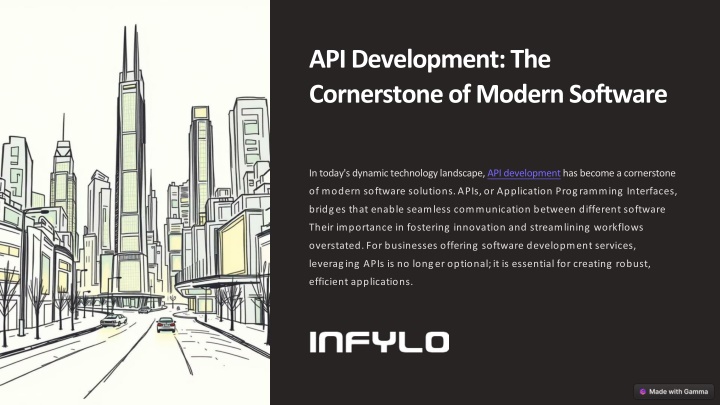 api development the cornerstone of modern software