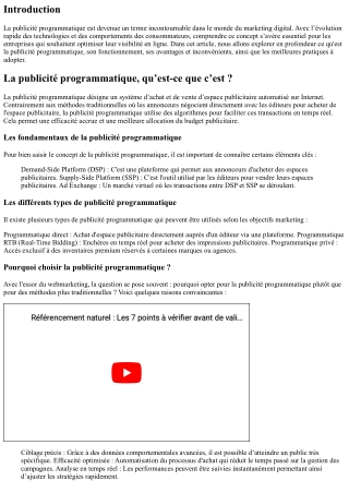 La publicité programmatique, qu’est-ce que c’est ?