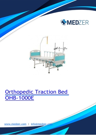 Orthopedic-Traction-Bed - OHB-1000E