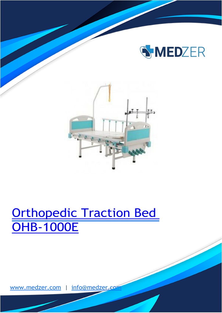 orthopedic traction bed ohb 1000e