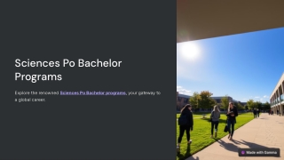 sciences po bachelor programs