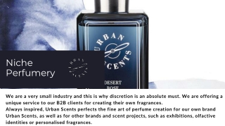 niche perfumery