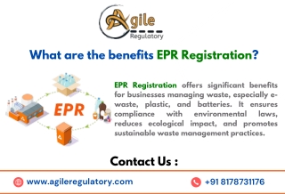 What are the benefits EPR Registration?