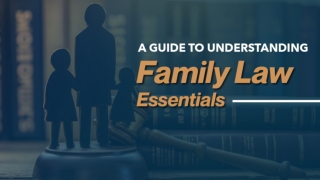 A Guide to Understanding Family Law Essentials