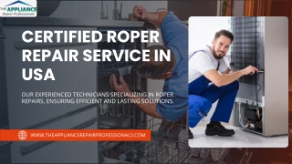 Expert Roper Repair service near you - The Appliance Repair Professionals