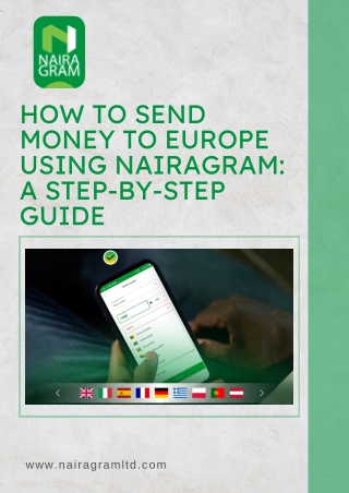 how to send money to europe using nairagram