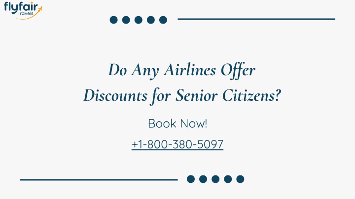 do any airlines offer discounts for senior