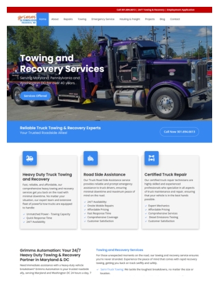 Reliable Towing and Recovery Services | 24/7 Emergency Road Side Assistance