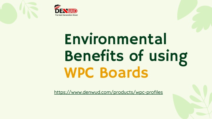 environmental benefits of using wpc boards