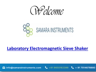 Electromagnetic Sieve Shaker