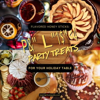 Flavored Honey Sticks The Perfect Party Treats for Your Holiday Table