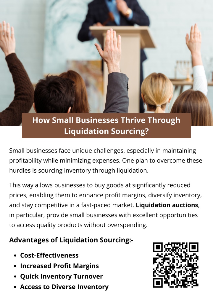 how small businesses thrive through liquidation