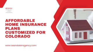 Colorado Residents' Personalised Home Insurance Options