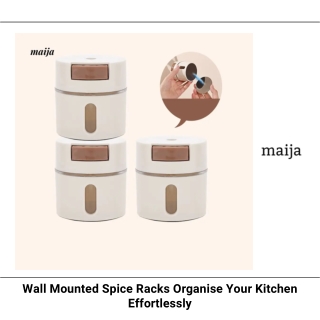 Wall Mounted Spice Racks Organise Your Kitchen Effortlessly