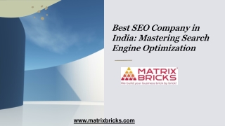 Best SEO Company in India: Mastering Search Engine Optimization