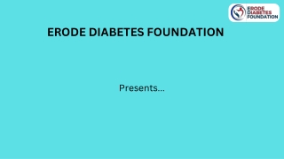 Insulin Techniques for Effective Diabetes Management - ERODE DIABETES FOUNDATION