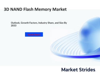 3D NAND Flash Memory Market Insights and Forecast 2023-2033