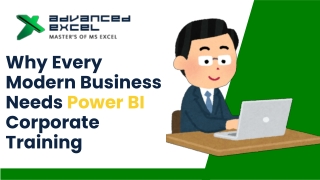 Why Every Modern Business Needs Power BI Corporate Training