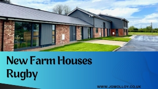 New Farm Houses Rugby