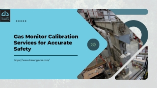 Gas Monitor Calibration Services for Accurate Safety