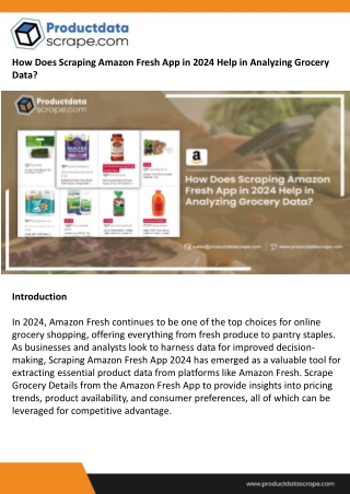 How Does Scraping Amazon Fresh App in 2024 Help in Analyzing Grocery Data (1)