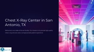 Chest x-rays Center in San Antonio, TX