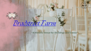 Wedding Venue Rowley MA – Bradstreet Farm’s Historic Charm Awaits