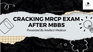 Cracking MRCP