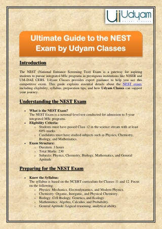 ultimate guide to the nest ultimate guide