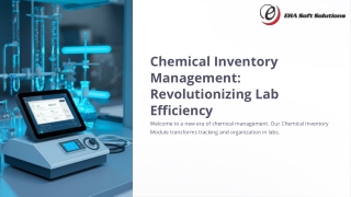 chemical inventory management revolutionizing