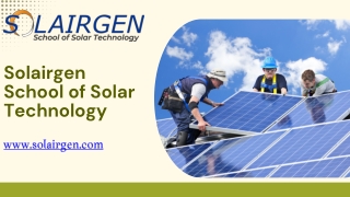 Best Solar Panel Training Institutes Add Value to Solar Business; Trained