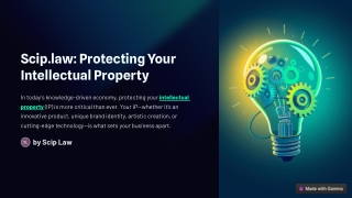 scip law protecting your intellectual property