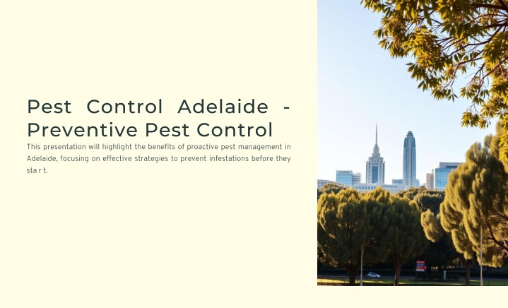 pest control adelaide preventive pest control