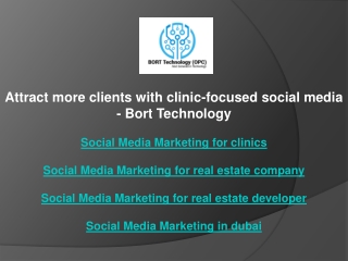 attract more clients with clinic focused social