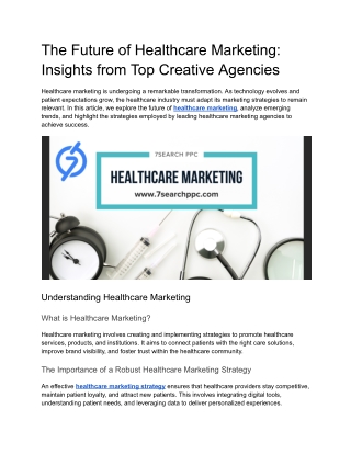 The Future of Healthcare Marketing_ Insights from Top Creative Agencies