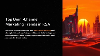 Top OmniChannel Marketing Trends in KSA