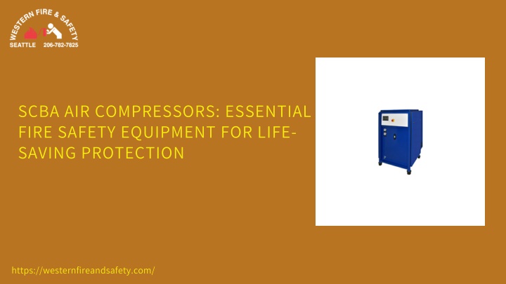 scba air compressors essential fire safety