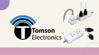 POWER PLUGS AND SOCKETS - Tomson Electronics