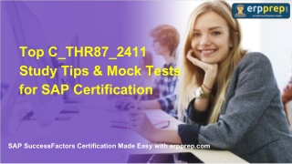 Top C_THR87_2411 Study Tips & Mock Tests for SAP Certification