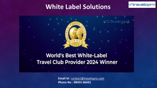 White Label Solutions