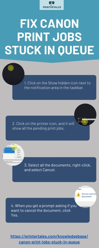 Fix Canon Print Jobs Stuck in Queue