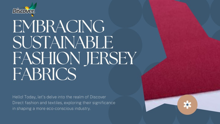 embracing sustainable fashion jersey fabrics