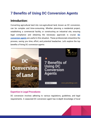 7 Benefits of Using DC Conversion Agents_Gr Group