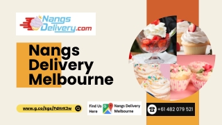 nangs delivery melbourne