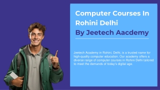 computer courses in rohini delhi by jeetech