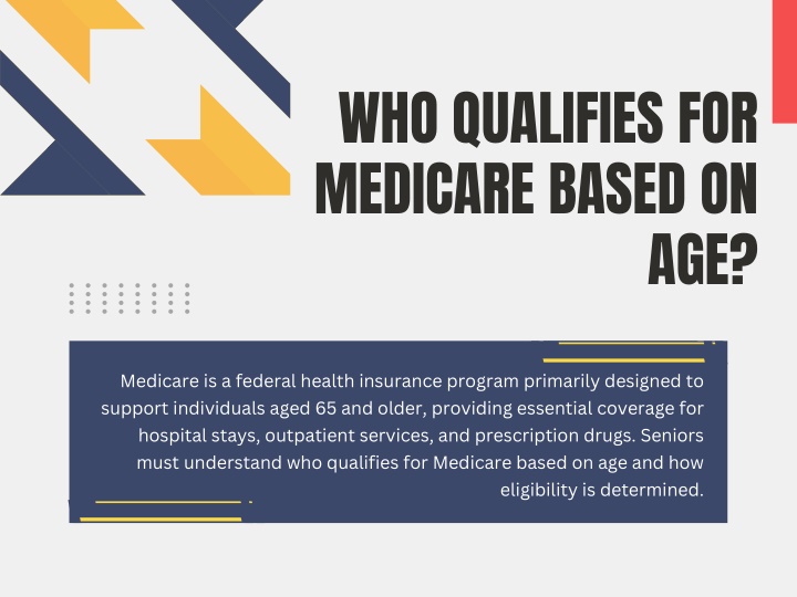 who qualifies for medicare based on