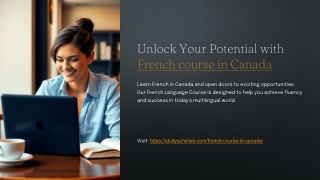Study French in Canada: Unlock Opportunities with Expert Guidance